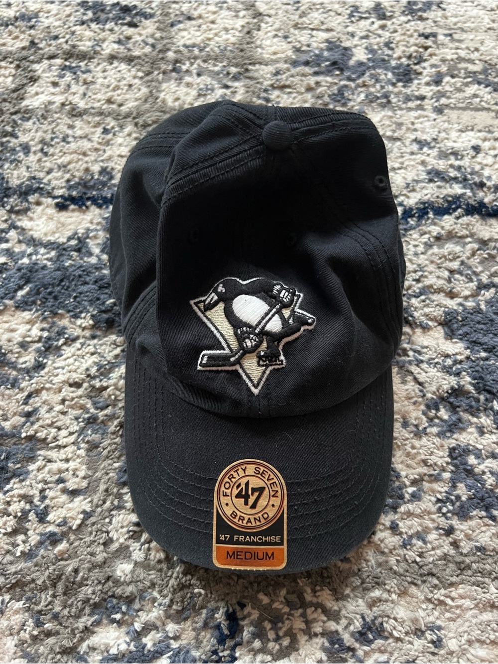 ‘47 Brand Pittsburgh Penguins Fitted Baseball Hat